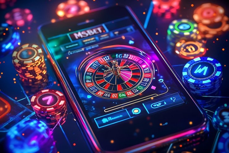 Studio live-dealer ajaib888 dengan meja Texas Hold'em Bonus dan dealer profesional di kamera multi-sudut